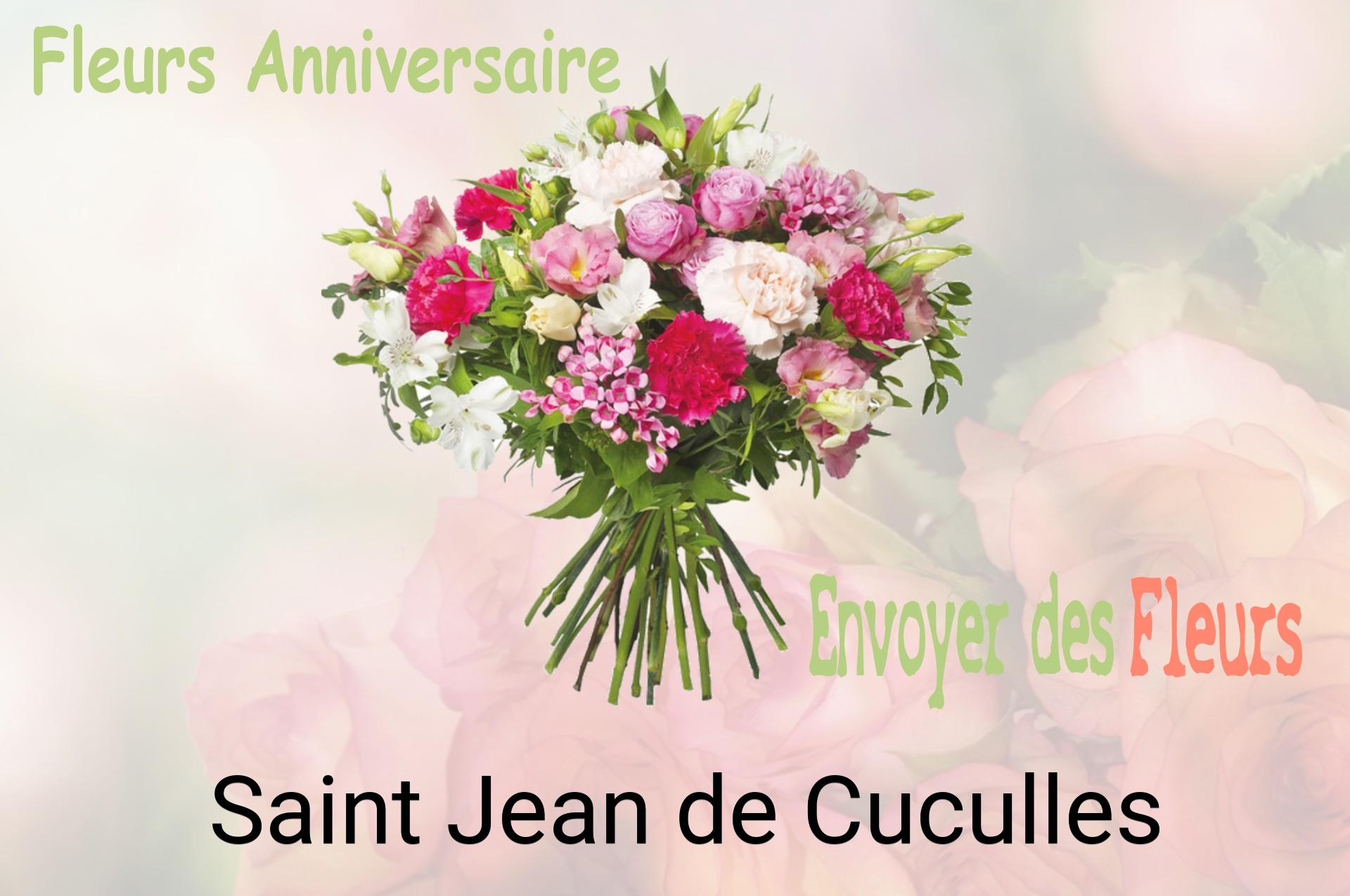 Bouquet de fleurs d’anniversaire livré à Saint-Jean-de-Cuculles